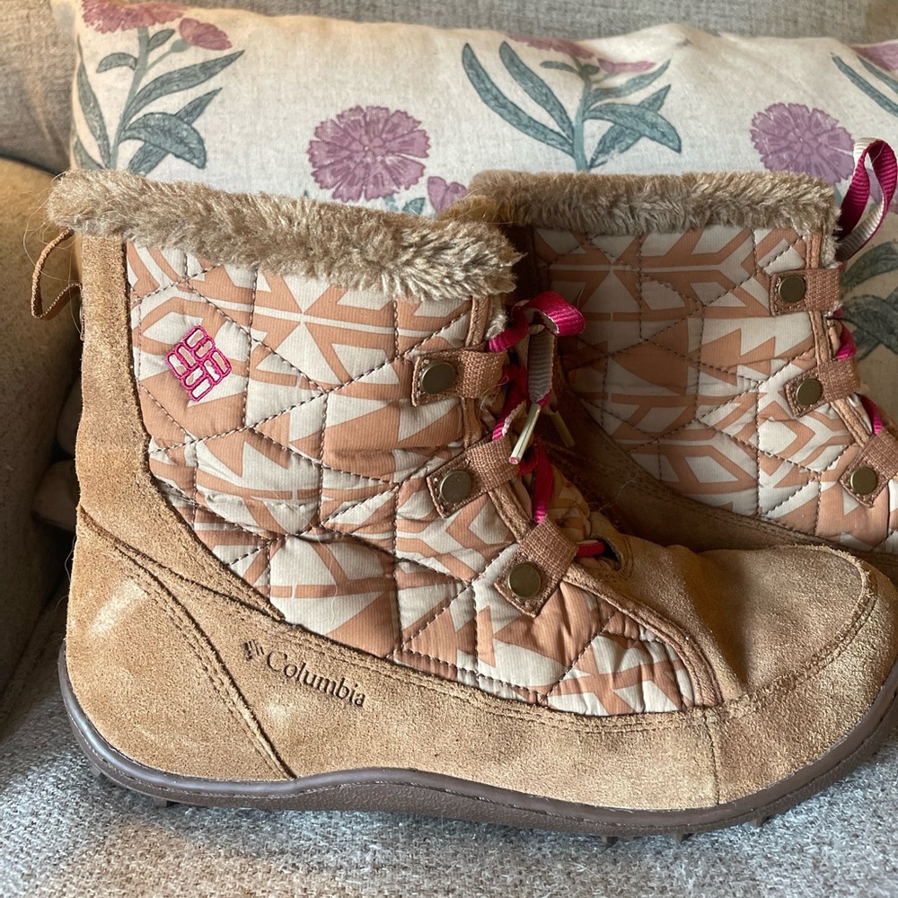 Women’s Columbia Omni-Heat Snow Boot Size 8.5 - Worn once